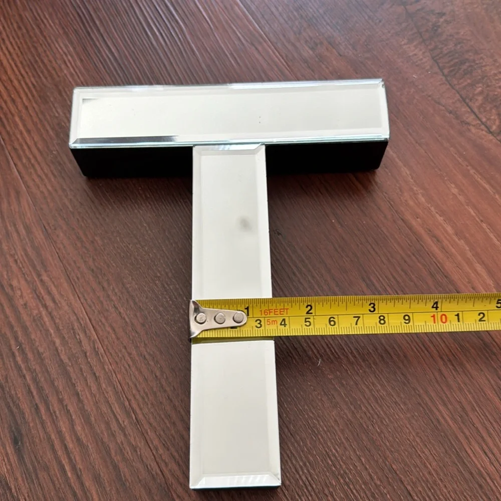 Mirror Letter T Size OS Color Black